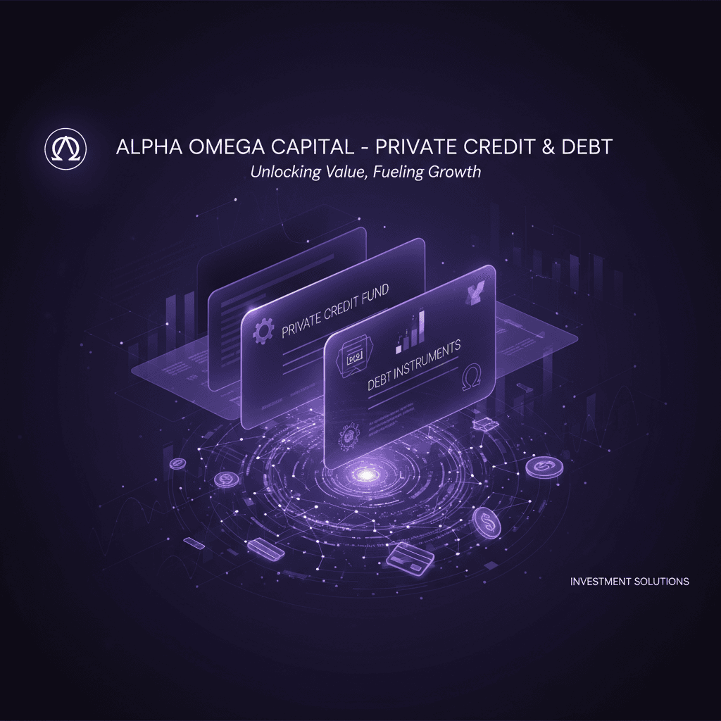 Vantage Private Credit Fund I — investment campaign visual